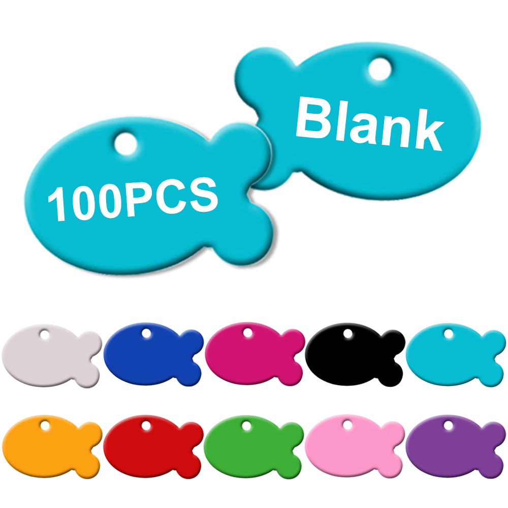 Pet Supplies Wholesale - Grosir 100Pcs Tag ID Hewan Peliharaan
