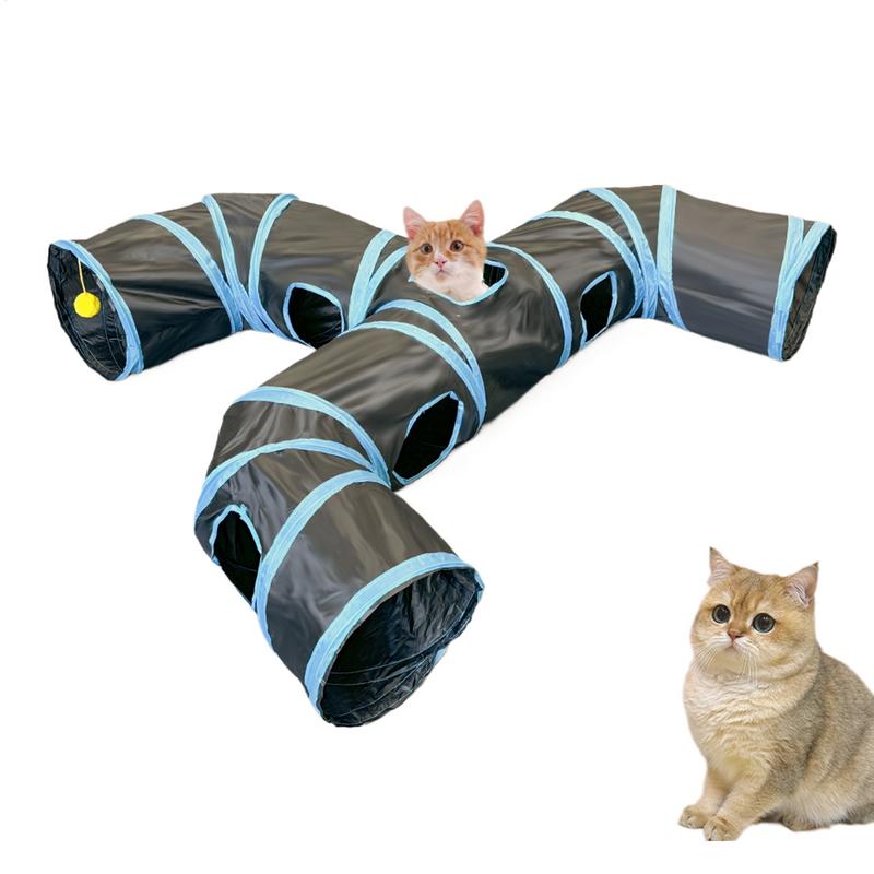 Interactive Cat Toy - Mainan kucing terowongan dalam ruangan kucing
