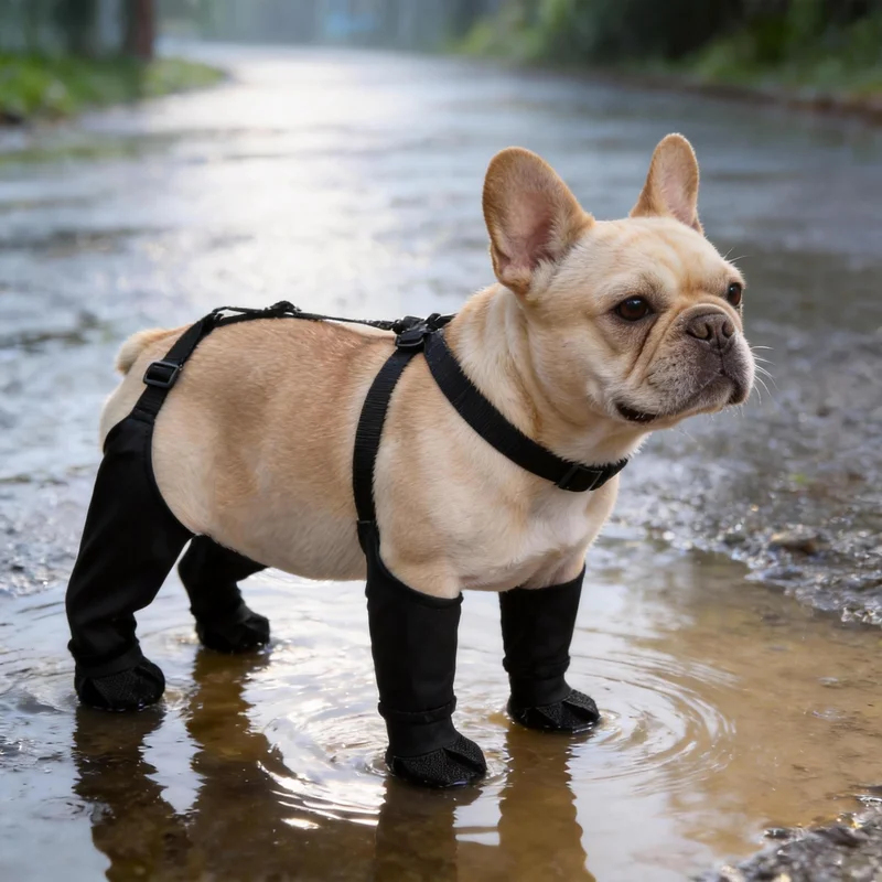 Dog Booties Paw Protector - Sepatu Anjing Anti Air Anti Selip