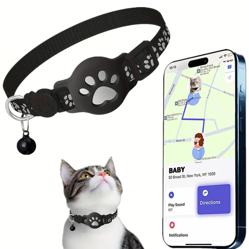 Pet Supplies Locations - Kalung Pelacak Kucing Desain Cakar Kucing