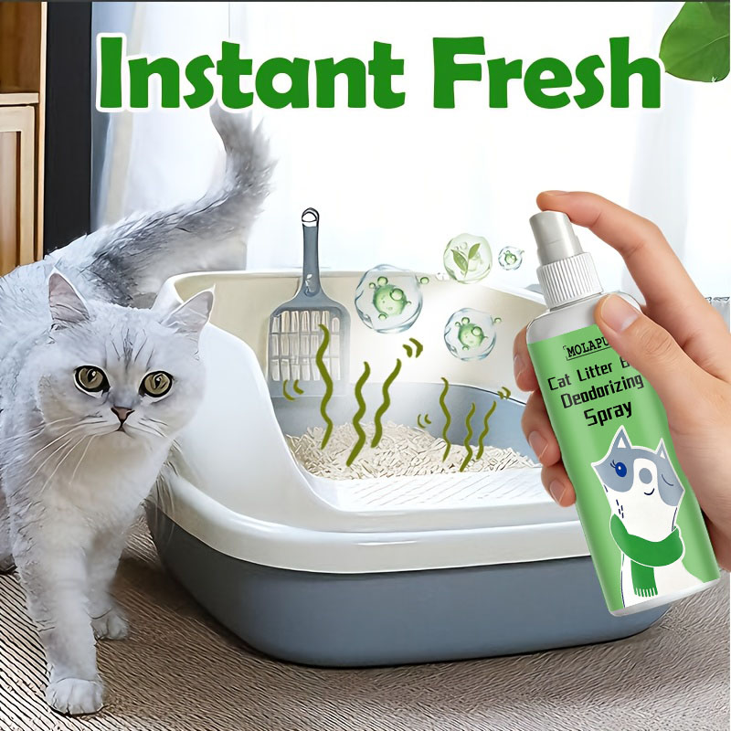 Cat Litter Mat - Semprotan Penghilang Bau Kotoran Kucing -