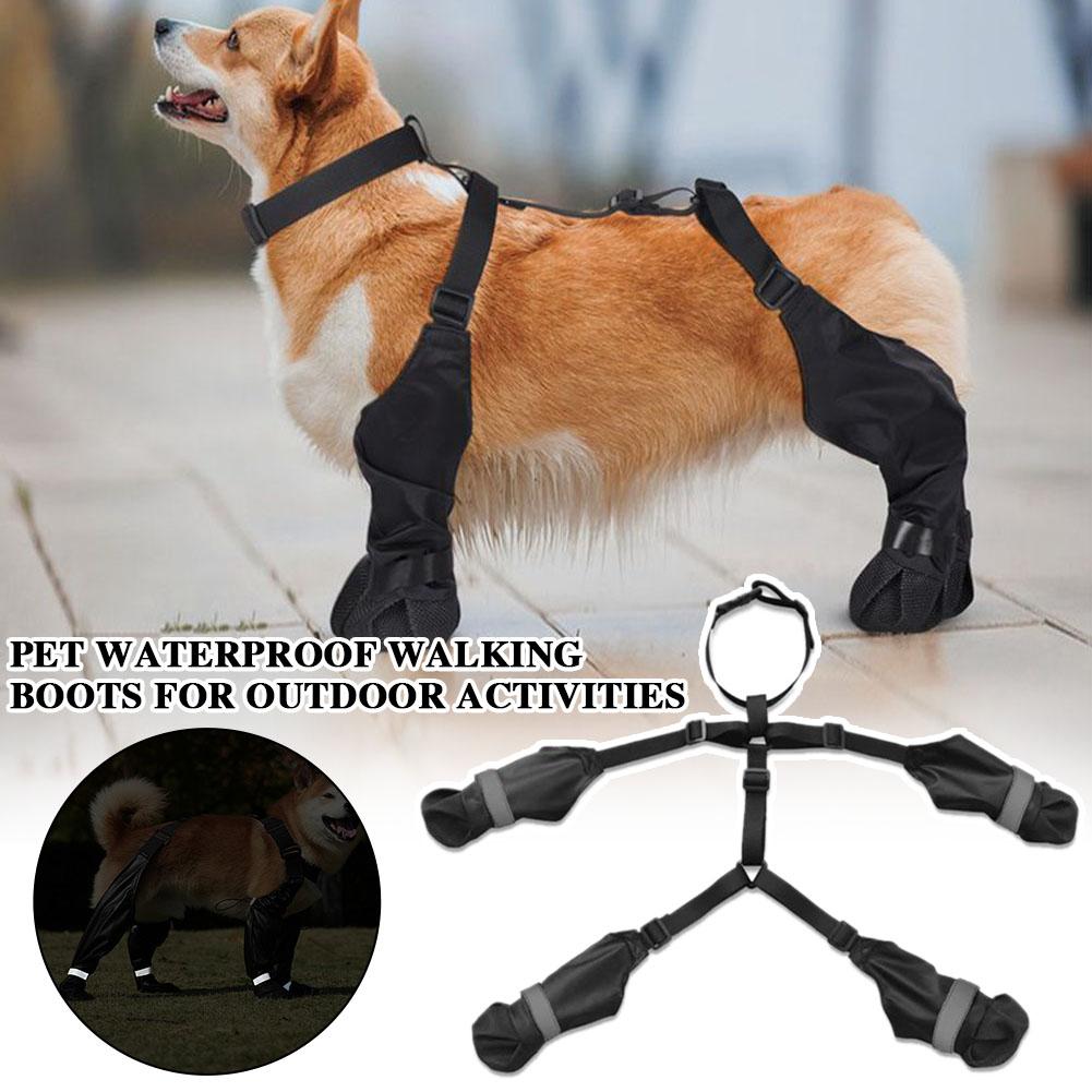 Dog Booties Paw Protector - Sepatu Anjing Anti Air, Pelindung Cakar