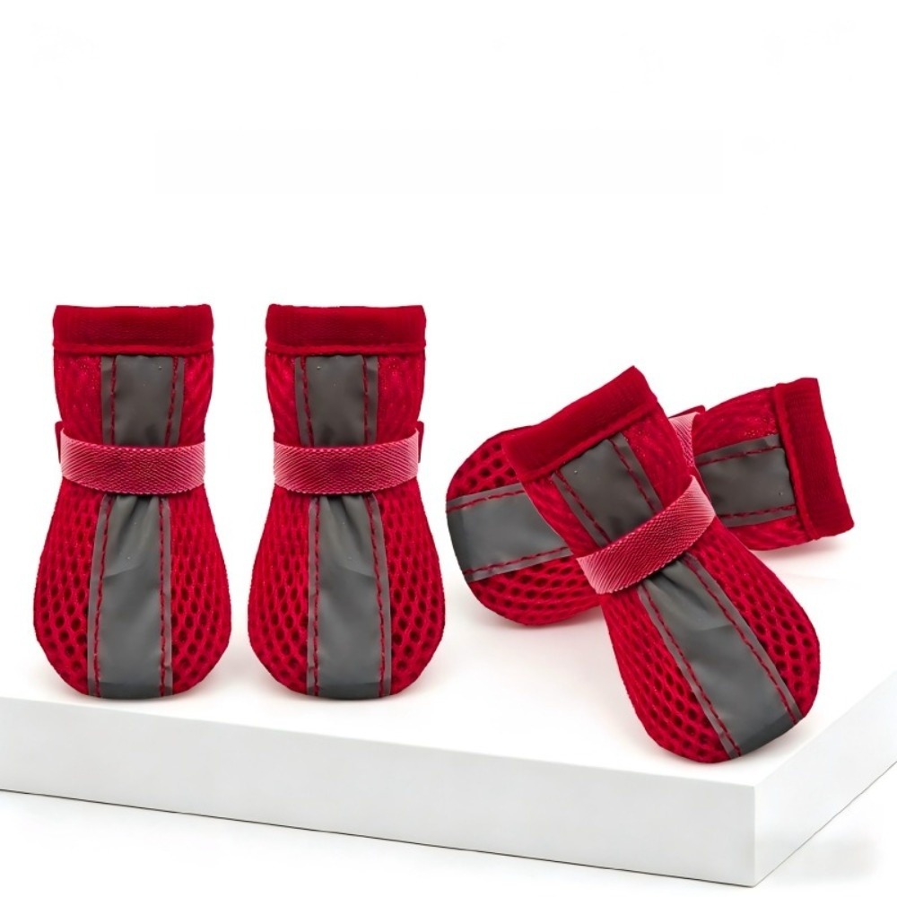 Dog Booties Paw Protector - 4PCS/SET Sepatu Anjing Anti-Selip Tahan Lama,