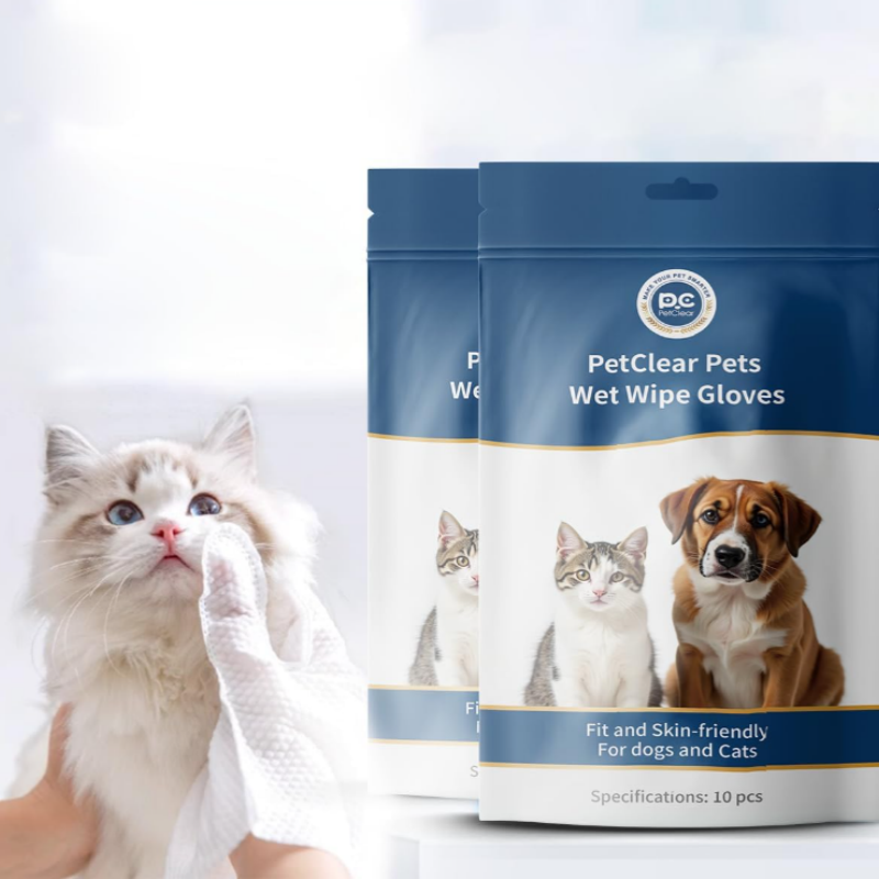 Pet Ear Cleaner - Sarung Tangan Pembersih Hewan Peliharaan Sekali