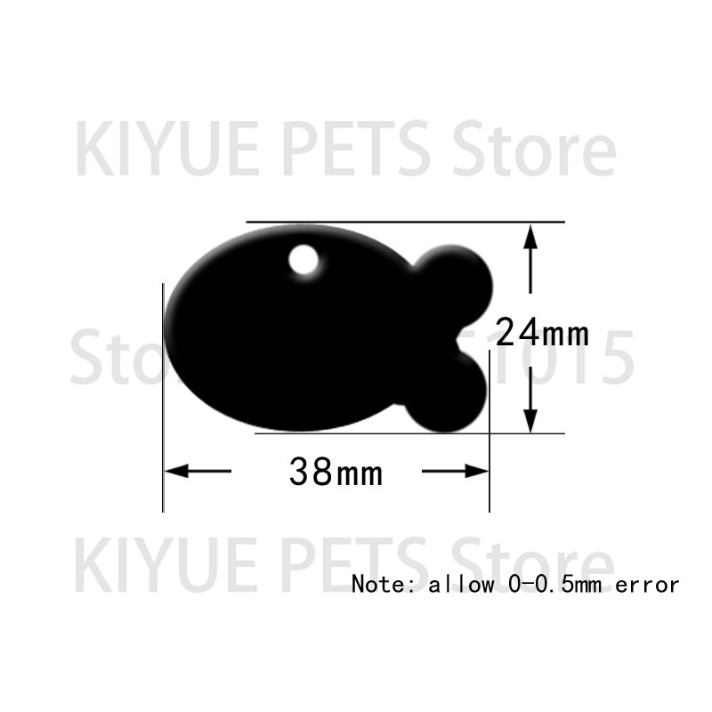Grosir 100Pcs Tag ID Hewan Pel - Pet Supplies Wholesale ulasan dan harga