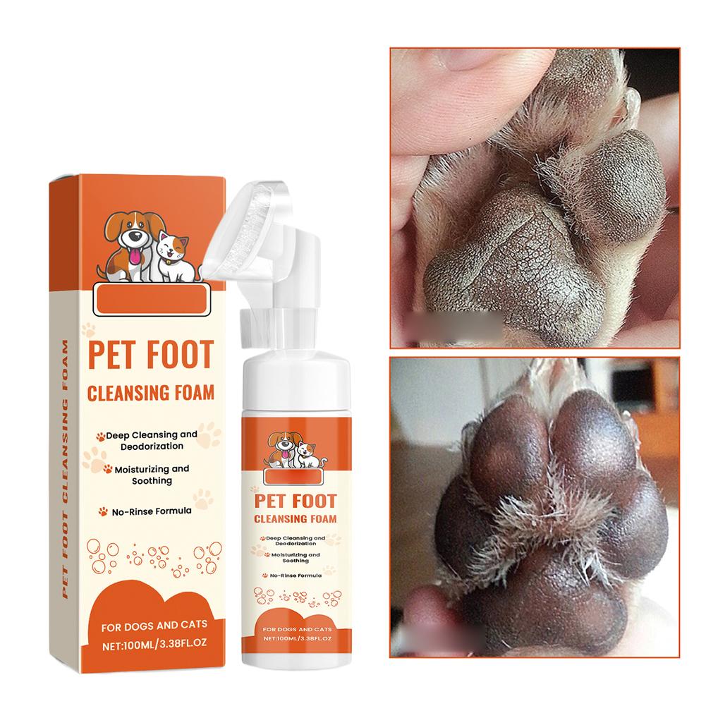 Pembersih Busa Kaki Hewan Peli - Pet Ear Cleaner ulasan dan harga