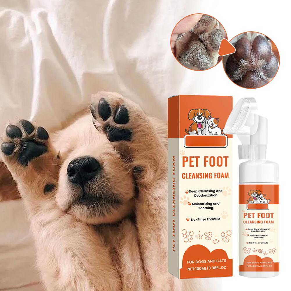 Pembersih Busa Kaki Hewan Peli - Pet Ear Cleaner ulasan dan harga