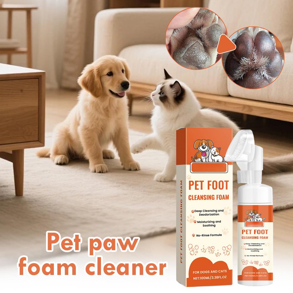 Pembersih Busa Kaki Hewan Peli - Pet Ear Cleaner ulasan dan harga