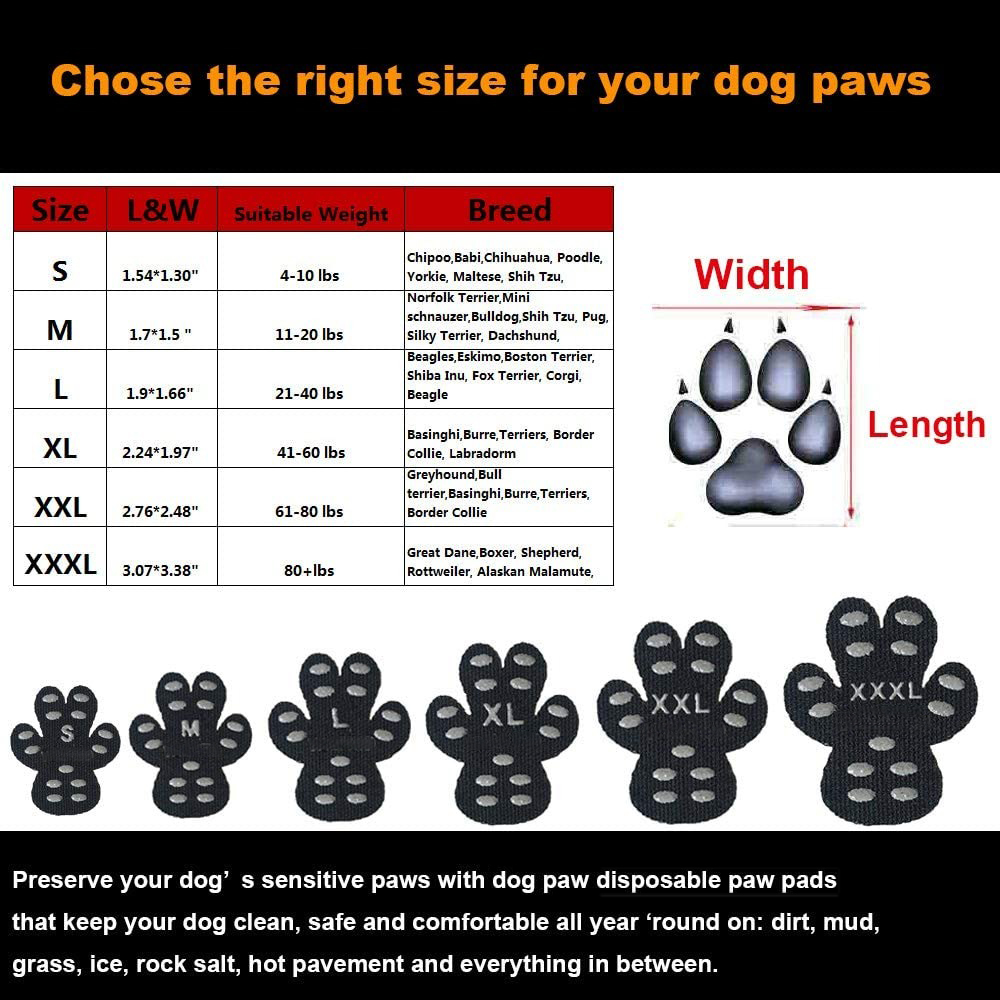 24 Buah Pegangan Anti-selip Pe - Dog Booties Paw Protector ulasan dan harga