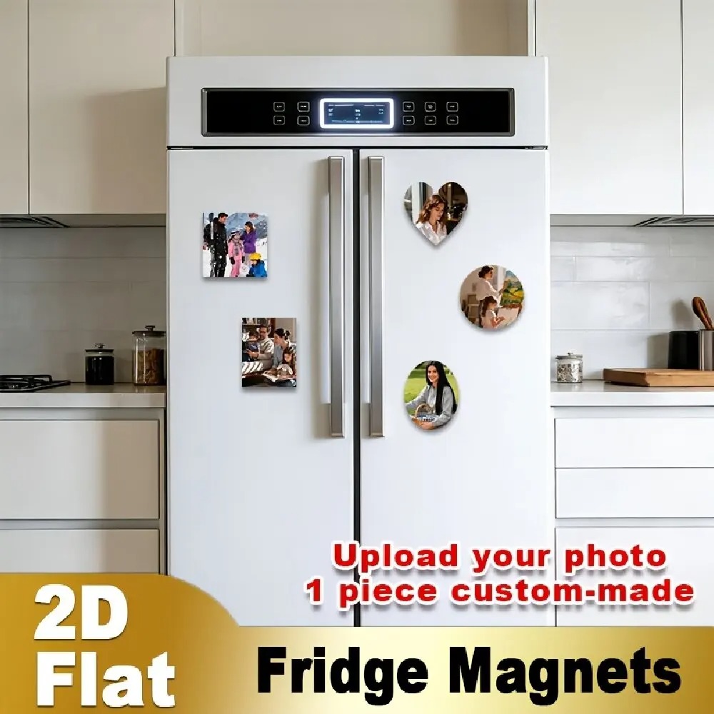 Magnet Kulkas Foto Kustom 2D D - Pet Supplies Outlet ulasan dan harga