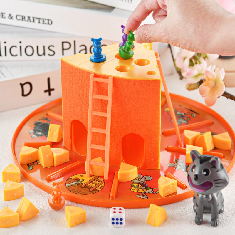 Permainan Papan Keju Kue Kucin - Interactive Cat Toy ulasan dan harga