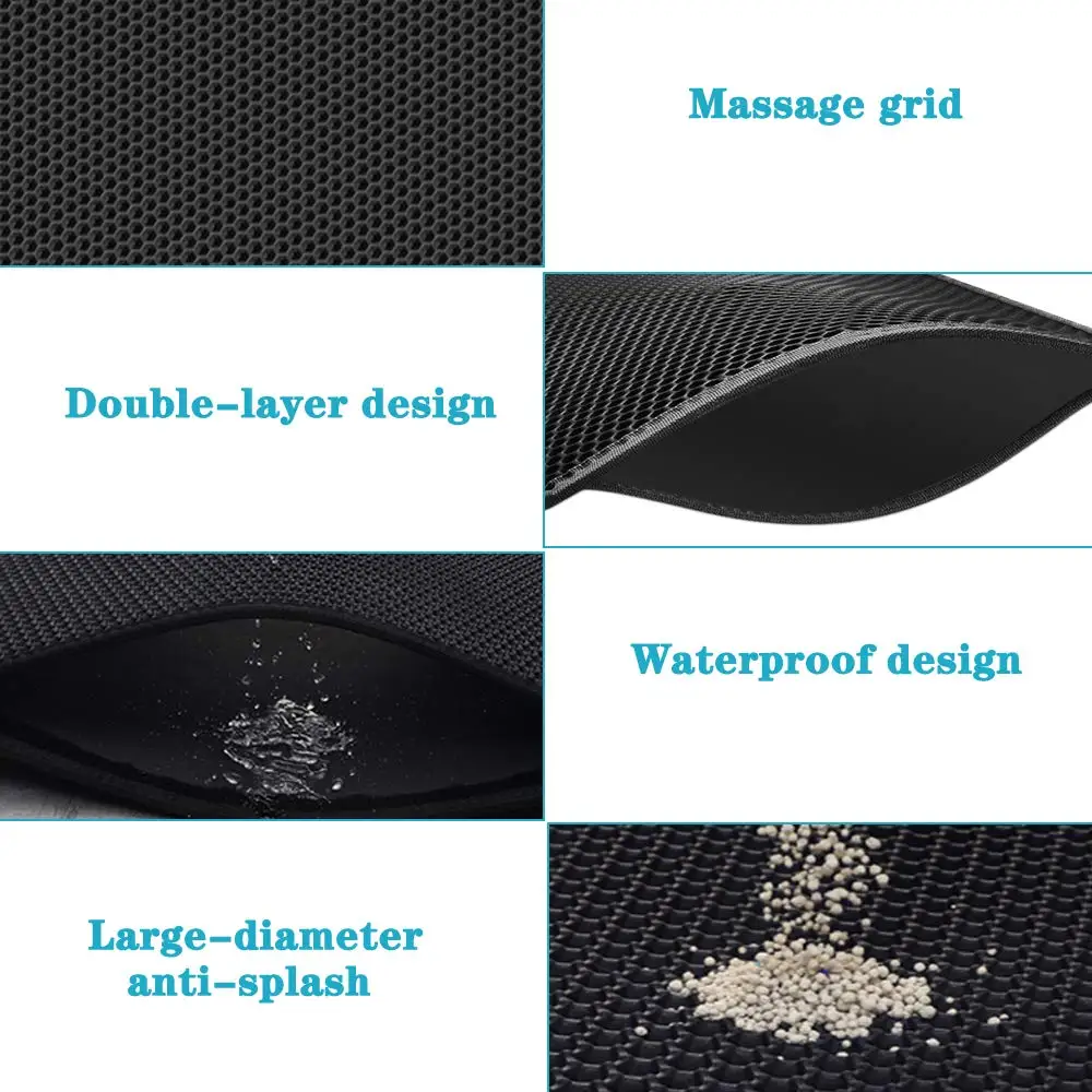 Alas Kucing Besar 70x120cm, Te - Cat Litter Mat ulasan dan harga