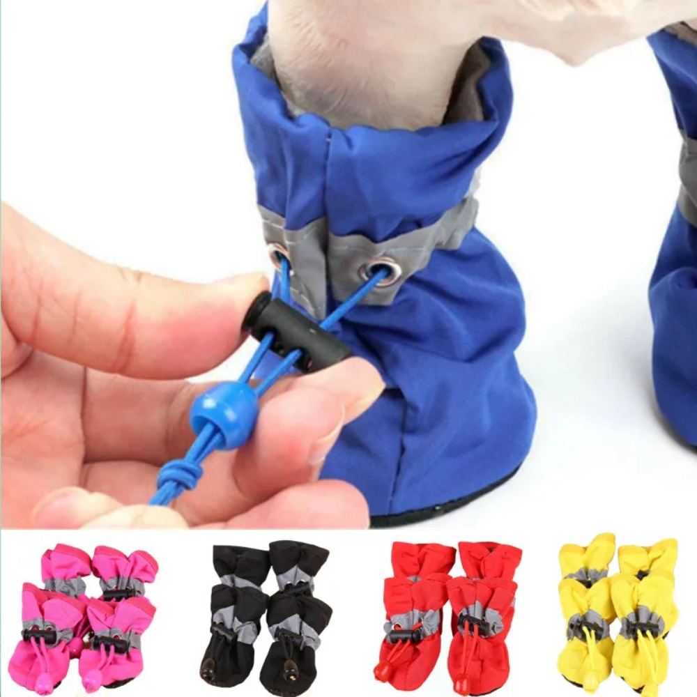 Sepatu Pelindung Cakar Hewan P - Dog Booties Paw Protector ulasan dan harga