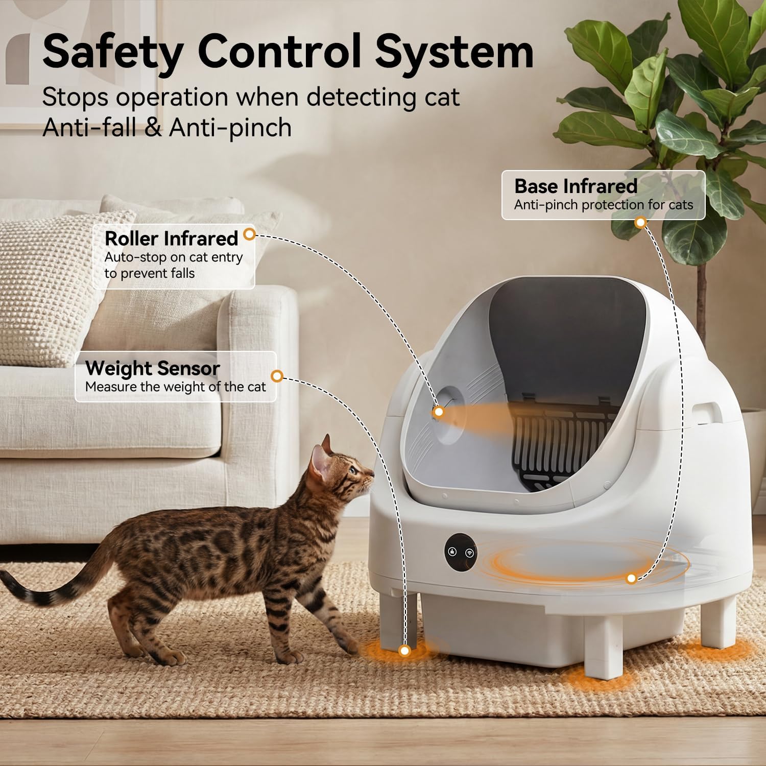 Kotak Kotoran Kucing Otomatis  - Cat Litter Mat ulasan dan harga