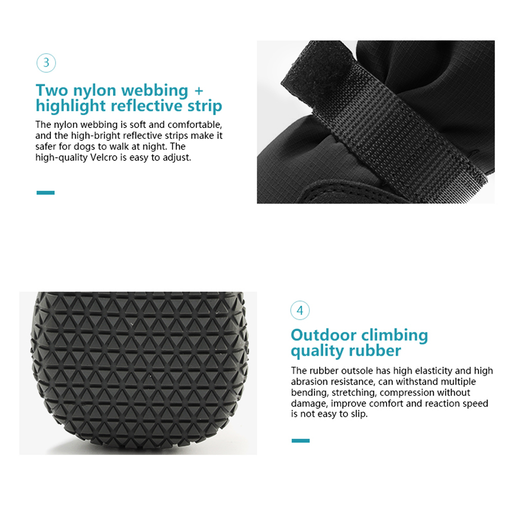 Sepatu bot anjing untuk anjing - Dog Booties Paw Protector ulasan dan harga