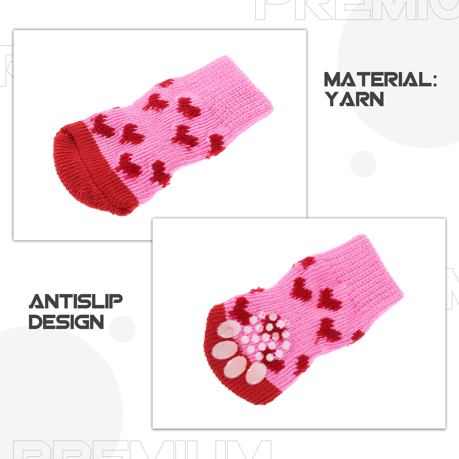 8Pcs Sepatu Hewan Peliharaan u - Dog Booties Paw Protector ulasan dan harga