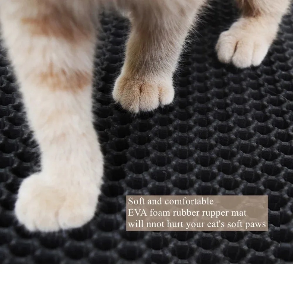 Alas Pasir Kucing Dua Lapis An - Cat Litter Mat ulasan dan harga