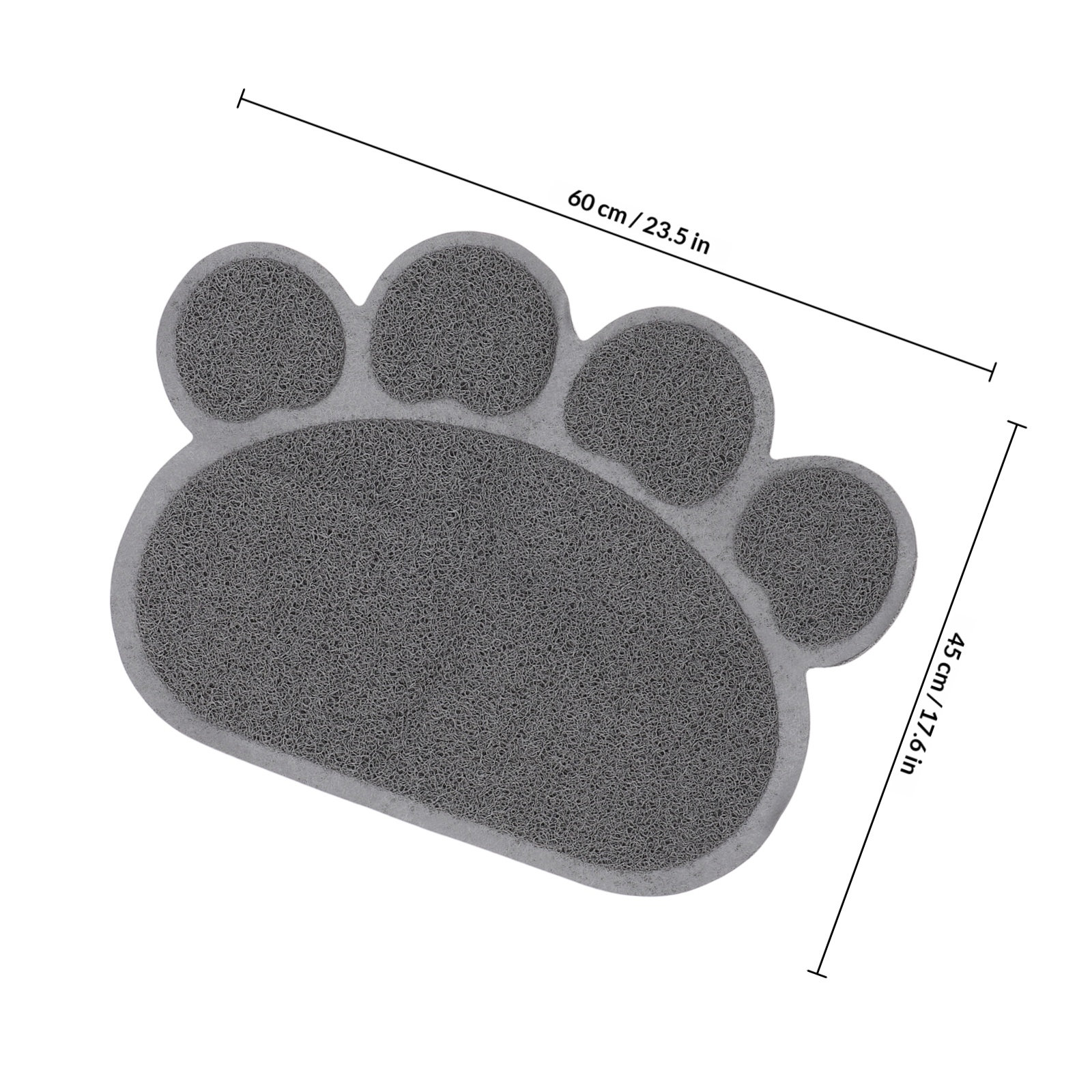 Alas Kotoran Kucing Berbentuk  - Cat Litter Mat ulasan dan harga