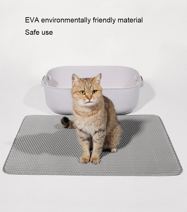 Tikar sampah kucing tahan air  - Cat Litter Mat ulasan dan harga